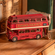 Laden Sie das Bild in den Galerie-Viewer, 3D Puzzle - Londoner Sightseeing-Bus
