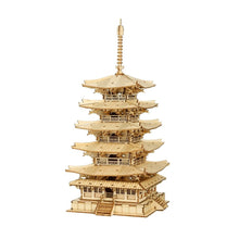 Laden Sie das Bild in den Galerie-Viewer, 3D Puzzle - Fünfstöckige Pagode
