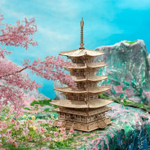 Laden Sie das Bild in den Galerie-Viewer, 3D Puzzle - Fünfstöckige Pagode
