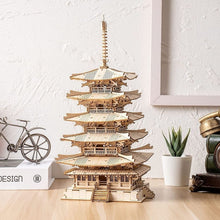 Laden Sie das Bild in den Galerie-Viewer, 3D Puzzle - Fünfstöckige Pagode