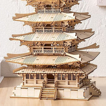 Laden Sie das Bild in den Galerie-Viewer, 3D Puzzle - Fünfstöckige Pagode