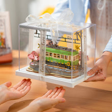 Laden Sie das Bild in den Galerie-Viewer, 3D Puzzle - Sakura-Straßenbahnfahrt