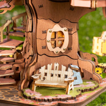 Laden Sie das Bild in den Galerie-Viewer, 3D Puzzle - Sakura-Baumhaus