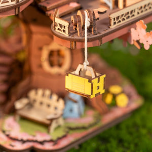 3D Puzzle - Sakura-Baumhaus