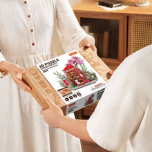 Laden Sie das Bild in den Galerie-Viewer, 3D Puzzle - Blossom Bücherkiosk