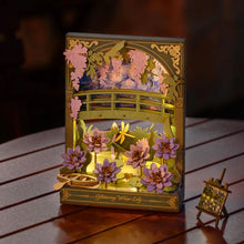 Laden Sie das Bild in den Galerie-Viewer, 3D Puzzle - Glitzernde Seerose