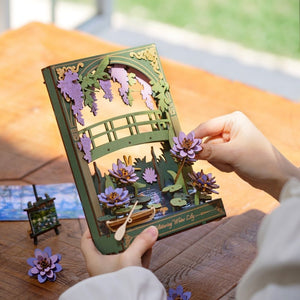 3D Puzzle - Glitzernde Seerose