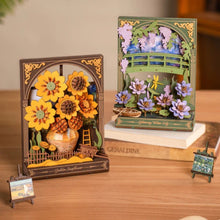 Laden Sie das Bild in den Galerie-Viewer, 3D Puzzle - Glitzernde Seerose