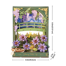 Laden Sie das Bild in den Galerie-Viewer, 3D Puzzle - Glitzernde Seerose
