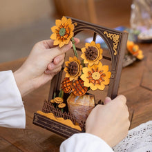 Laden Sie das Bild in den Galerie-Viewer, 3D Puzzle - Goldene Sonnenblume
