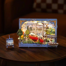 Laden Sie das Bild in den Galerie-Viewer, 3D Puzzle - Rote Boote