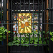 Laden Sie das Bild in den Galerie-Viewer, Malen nach Zahlen Metallposter - Frisches Bier Zwei Krüge