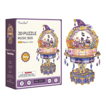 Laden Sie das Bild in den Galerie-Viewer, 3D Puzzle - Zaubershow des Magiers