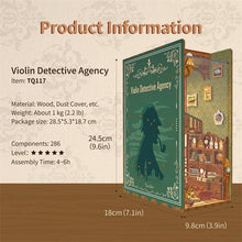 Laden Sie das Bild in den Galerie-Viewer, Book Nook - Violin-Detektei