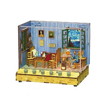 Laden Sie das Bild in den Galerie-Viewer, 3D Puzzle - Vincent's Schlafzimmer