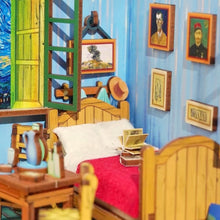 Laden Sie das Bild in den Galerie-Viewer, 3D Puzzle - Vincent's Schlafzimmer
