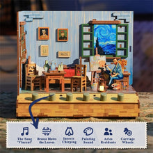 Laden Sie das Bild in den Galerie-Viewer, 3D Puzzle - Vincent's Schlafzimmer