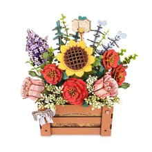 Laden Sie das Bild in den Galerie-Viewer, 3D Puzzle - Holzblumenbox