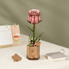 Laden Sie das Bild in den Galerie-Viewer, 3D Puzzle - Rosa Rose