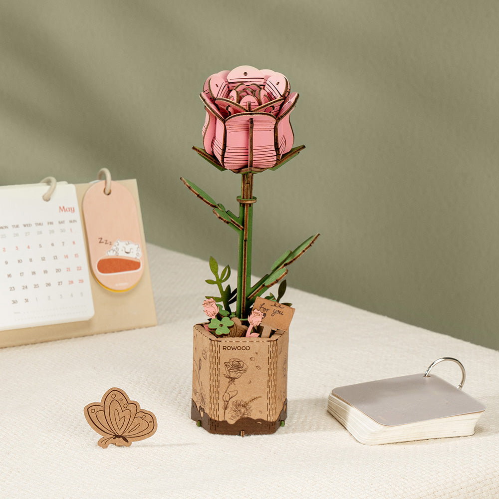 3D Puzzle - Rosa Rose