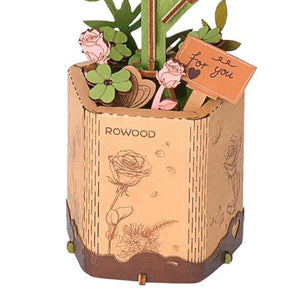 3D Puzzle - Rosa Rose
