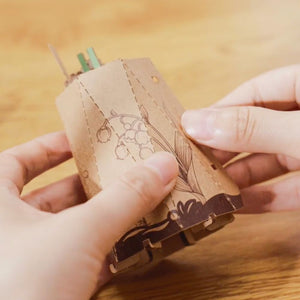 3D Puzzle - Rote Nelke