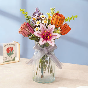 3D Puzzle - Orange Tulpe