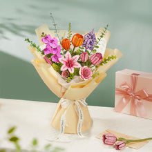 Laden Sie das Bild in den Galerie-Viewer, 3D Puzzle - Rosa Tulpe