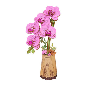 3D Puzzle - Lila Schmetterlingsorchidee