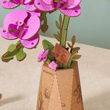 Laden Sie das Bild in den Galerie-Viewer, 3D Puzzle - Lila Schmetterlingsorchidee
