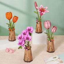 Laden Sie das Bild in den Galerie-Viewer, 3D Puzzle - Lila Schmetterlingsorchidee