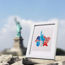 Laden Sie das Bild in den Galerie-Viewer, Mini Serie Diamond Painting - Amerikanischer Stolz
