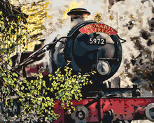 Laden Sie das Bild in den Galerie-Viewer, Malen nach Zahlen Figured'Art – Harry Potter - Hogwarts Express
