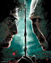 Laden Sie das Bild in den Galerie-Viewer, Malen nach Zahlen Figured'Art – Harry Potter gegen Lord Voldemort