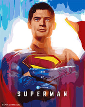 Laden Sie das Bild in den Galerie-Viewer, Malen nach Zahlen Figured'Art – Superman 2025 - Plakat