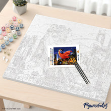 Laden Sie das Bild in den Galerie-Viewer, Superman und Lois in der Luftl