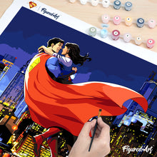 Laden Sie das Bild in den Galerie-Viewer, Superman und Lois in der Luftl