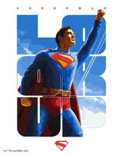 Laden Sie das Bild in den Galerie-Viewer, Malen nach Zahlen Figured'Art – Superman zwischen den Wolken