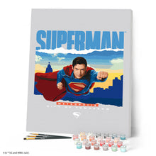 Laden Sie das Bild in den Galerie-Viewer, Superman mit Skyline