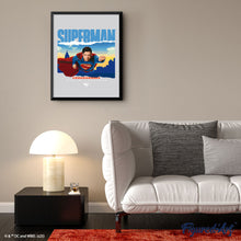 Laden Sie das Bild in den Galerie-Viewer, Superman mit Skyline