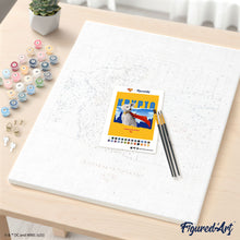 Laden Sie das Bild in den Galerie-Viewer, Superman - Krypto mit Skyline