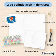 Laden Sie das Bild in den Galerie-Viewer, Superman - Krypto mit “S”-Schild
