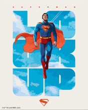 Laden Sie das Bild in den Galerie-Viewer, Malen nach Zahlen Figured'Art – Superman zwischen den Wolken 1