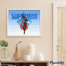 Laden Sie das Bild in den Galerie-Viewer, Superman Flug am Himmel