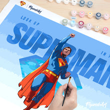 Laden Sie das Bild in den Galerie-Viewer, Superman Flug am Himmel