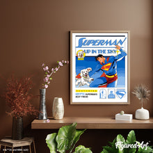 Laden Sie das Bild in den Galerie-Viewer, Superman am Himmel