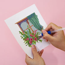 Laden Sie das Bild in den Galerie-Viewer, Mini Serie Diamond Painting - Blühende Blumen