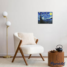 Laden Sie das Bild in den Galerie-Viewer, Holzpuzzle Erwachsene - Van Goghs Sternennacht