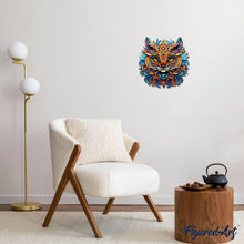 Laden Sie das Bild in den Galerie-Viewer, Holzpuzzle Erwachsene - Lebendiges Katzen-Mandala