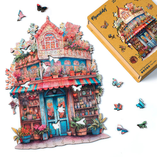 Holzpuzzle Erwachsene - Verspielter Florist